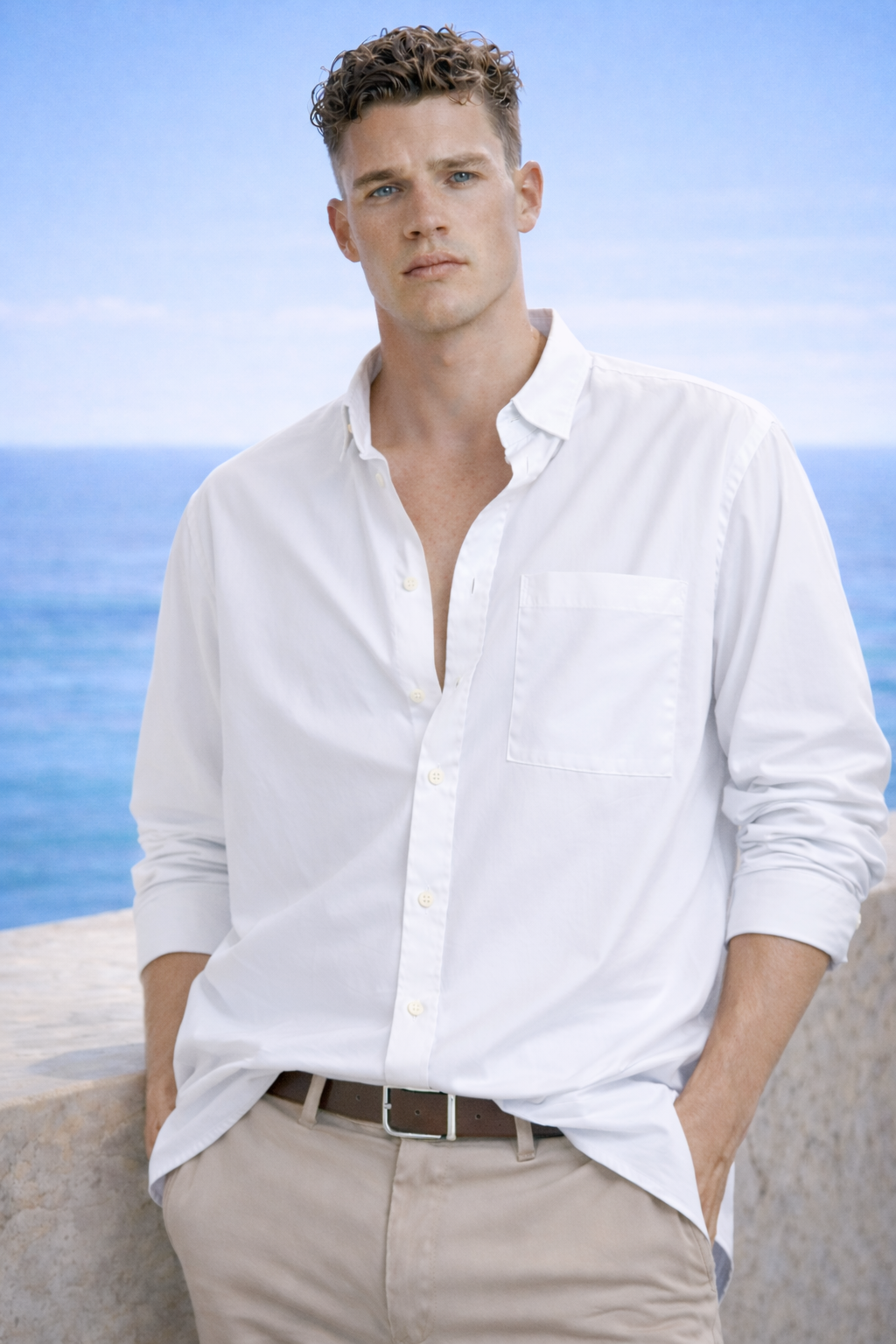 KOSZULA OVERSIZE BIAŁA