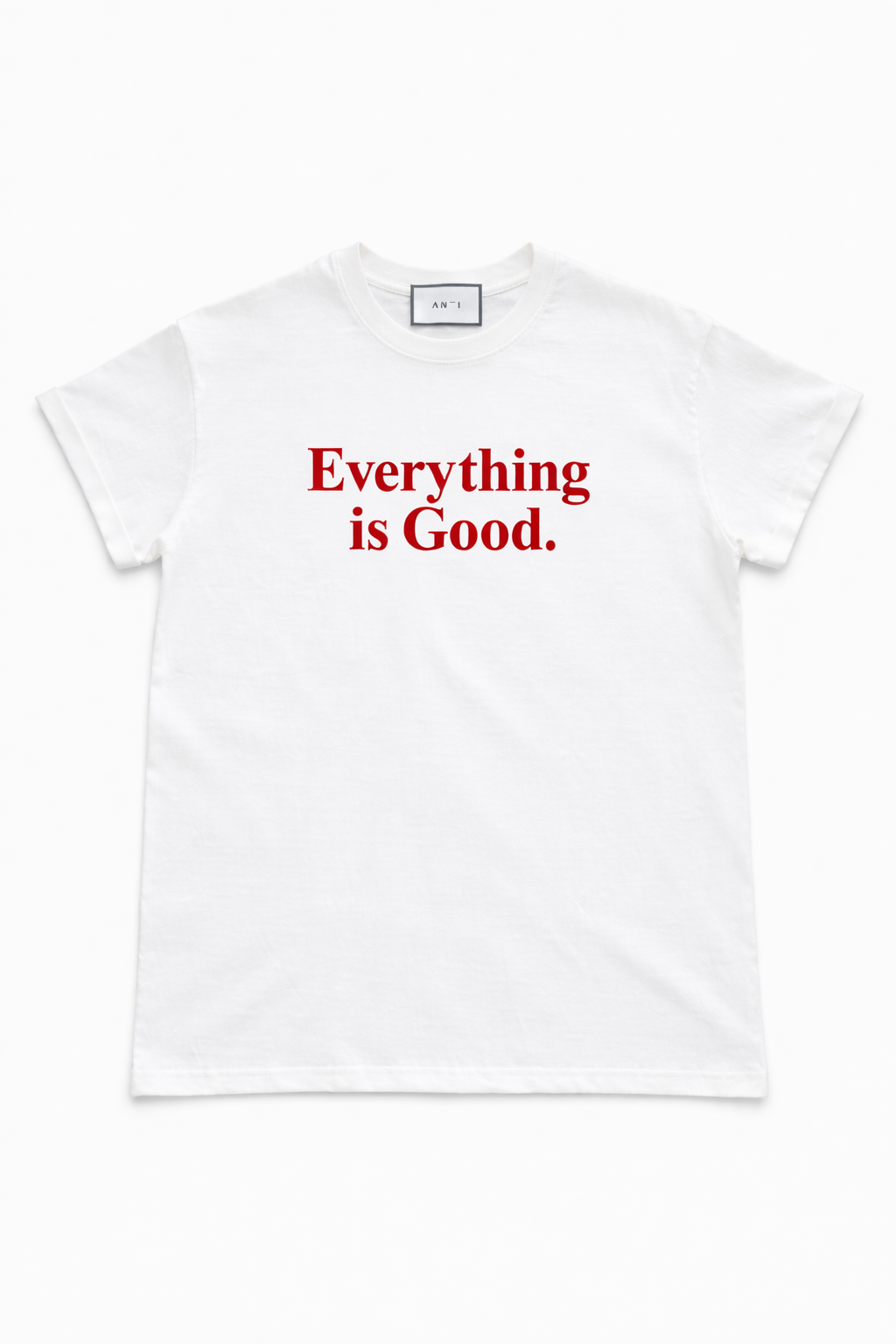 T-SHIRT BIAŁY Z PRINTEM