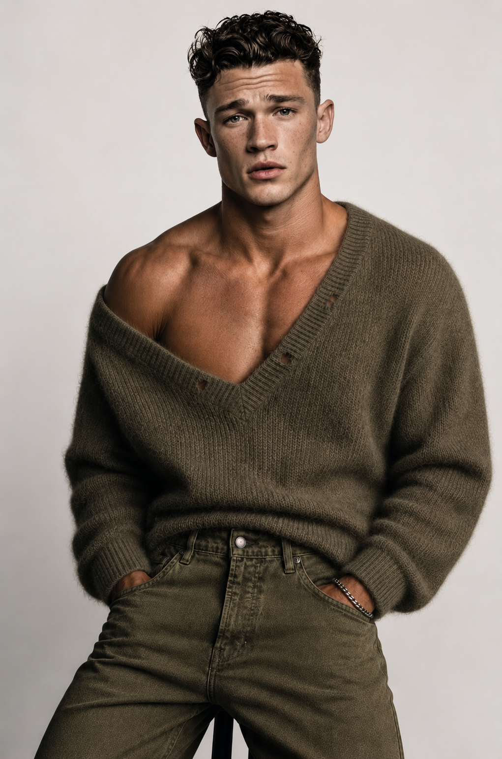 SWETER W SEREK