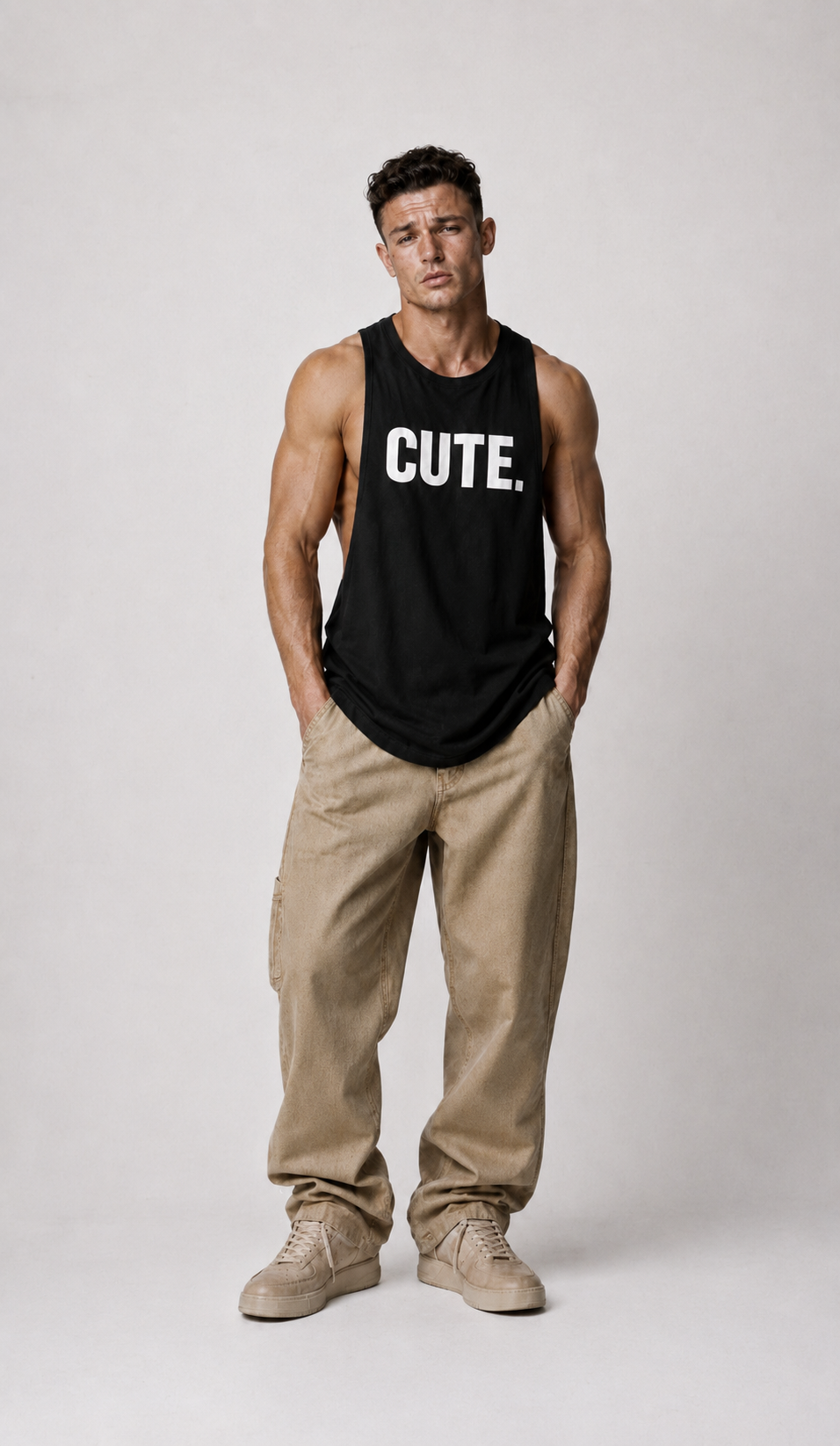 TANK – TOP CZARNY