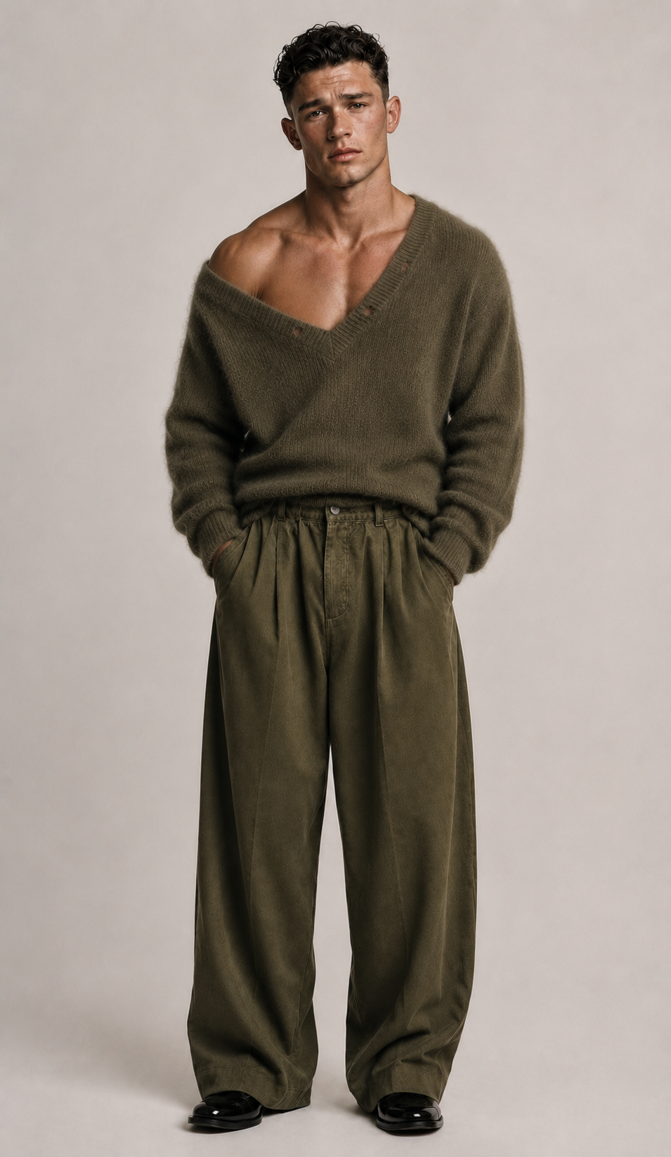 SWETER W SEREK